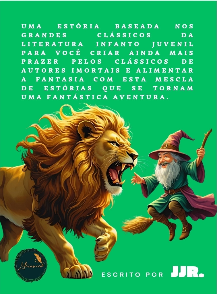 É UMA OUTRA ESTÓRIA!

Por JJr.

Uma estória baseada nos grandes clássicos da literatura infanto Juvenil para você criar ainda mais prazer pelos clássicos de autores Imortais e alimentar a fantasia com esta mescla de Estórias que se tornam uma fantástica aventura para todas as idades!

VAI LÁ DAR UMA OLHADINHA NO MEU LIVRO FINALIZADO!!!

https://www.literunico.com.br/jjr/post/4997

___☆___
Este é meu primeiro livro que será produzido apesar de 9 anos escrevendo contos, poesias, textos e pensamentos, além de divulgar outros artistas e fazendo parcerias já estou muito satisfeito com o resultado.
Um livro é como um filho para a gente e eu tenho este sentimento pelo meu blog

https://jasonjrcajazeir.blogspot.com/?zx=40955d8e5ab25676 

que também me acompanha por todo este tempo.
Espero que vocês leiam, curtam e gostem da leitura pois o projeto foi feito com muito carinho e como eu disse na dedicatória agradeço a "todos os escritores que li e os que ainda vou ler por manterem a magia da imaginação acesa na minha mente".
---☆---
JJr. 
15/Jun/2025.