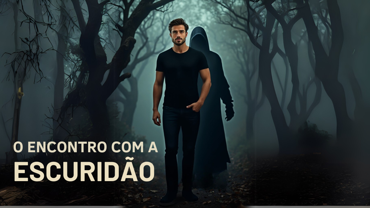 A cidade à noite tinha uma magia estranha. As luzes dos postes piscavam, e a brisa fria parecia sussurrar segredos que só os mais atentos conseguiam ouvir. Eu saí da minha livraria, o cheiro de papel e tinta ainda impregnado nas mãos. Pensei nas lendas que corriam por aí, especialmente sobre o Homem Sem Rosto. "Ele não existe", eu dizia para mim mesmo, mas uma parte de mim sempre se perguntava: e se existisse?

Enquanto caminhava, um sussurro cortou o silêncio, vinda de um beco escuro. "Esdras..." O meu coração disparou. Era apenas o vento, ou algo mais? A curiosidade me puxou para o beco, mesmo com o medo me segurando. O espaço era estreito e mal iluminado, e eu podia sentir a tensão no ar, como se algo sobrenatural estivesse prestes a acontecer...