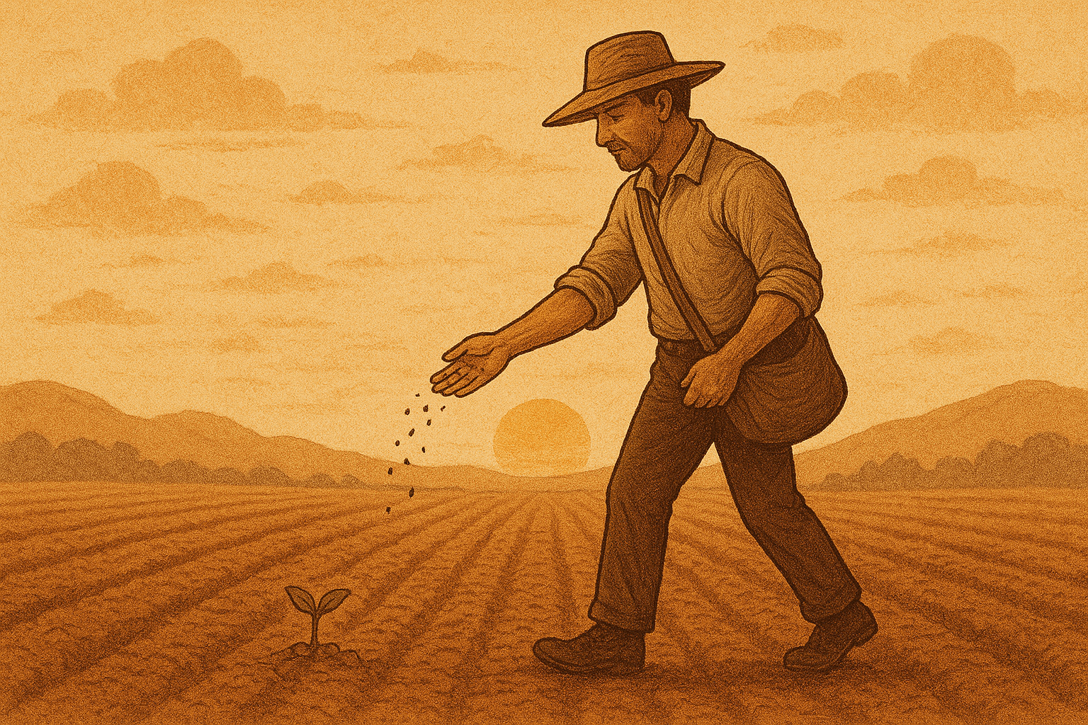 A Colheita das Escolhas

Nunca acreditei em sorte. Acredito em colheitas — no gesto silencioso de semear, cultivar e confiar no tempo.
Chegamos ao mundo com o livre-arbítrio pulsando nas mãos. A origem, a família, a cor, a história… tudo isso pode influenciar, mas não determina quem nos tornaremos.
O caminho é sempre escolha — e podemos mudá-lo a qualquer instante, como quem decide plantar novas sementes no solo da própria existência.
Cada decisão abre frestas no tempo. Algumas fazem nascer flores; outras, espinhos. É assim que nosso destino se borda, ponto a ponto.
Por isso, não espere por um golpe de acaso — ele é vento passageiro.
Cultive bons pensamentos. Cerque-se de boas almas. Desenhe um projeto de vida que honre quem você é e quem deseja ser.
Ninguém está aqui a passeio: existe uma missão pulsando dentro de cada um. Descubra a sua.
A trajetória ganha significado quando deixamos fluir nossos talentos. Seja farol. Brilhe. Ilumine a estrada do outro.
O que muitos chamam de sorte é apenas o resultado visível de quem caminhou com disciplina, foco e trabalho.
É o nome que dão ao seu esforço quando desconhecem a sua história.
Nada deve ser mais triste do que chegar ao fim da existência e perceber que nada brotou das próprias mãos.
Então fica a pergunta:
Você está fazendo diferença no mundo?
Qual legado deseja deixar?
Não pense apenas no que se pode tocar. O material é importante, sim, mas não atravessa com você para o outro lado.
O que permanece são os gérmens invisíveis — amor, gratidão, generosidade.
Eles florescem em qualquer época, idade ou plano. Alimentam e fortalecem a alma. Ecoam na eternidade.
Não espere a virada do ano ou qualquer ritual para iniciar um novo plantio.
Prepare o terreno. Planeje. Recomece agora.
Um novo ciclo se aproxima, mas nada será diferente se continuarmos iguais.
Você não transforma o outro — transforma a si mesmo.
E, quando isso acontece, o universo inteiro ao redor encontra um novo ritmo.

@rschumaher