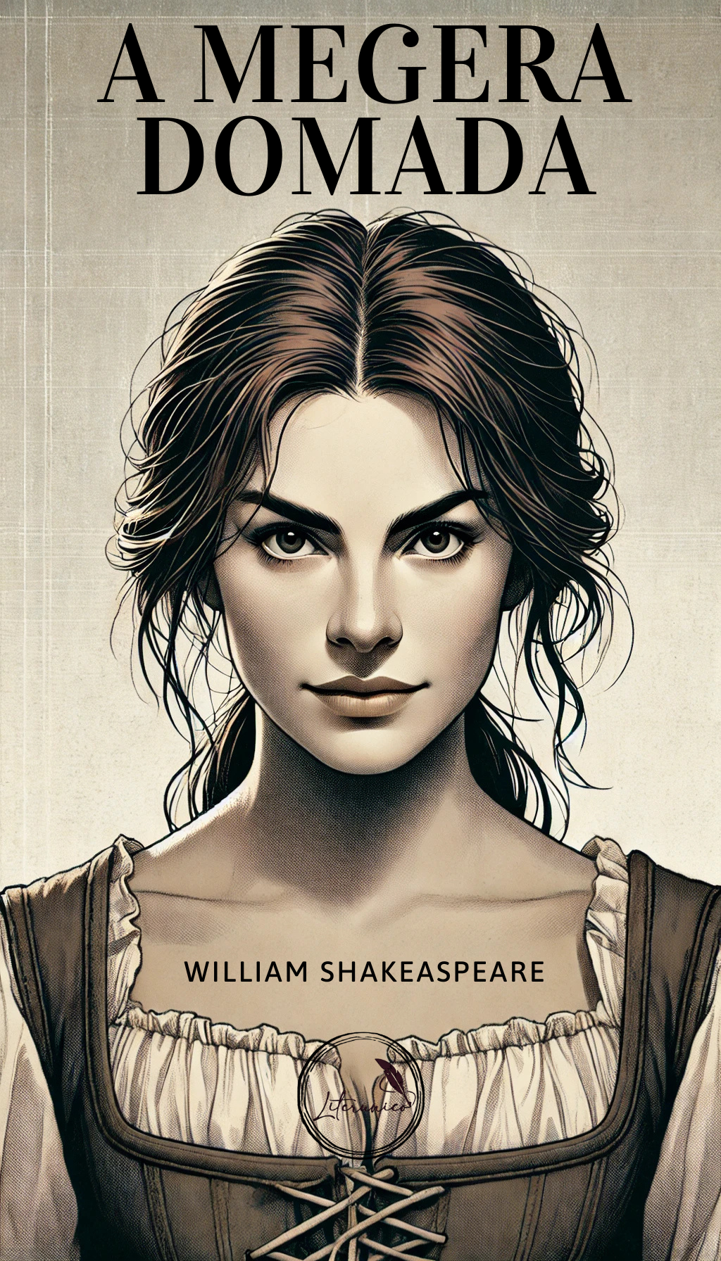 "A Megera Domada" de William Shakespeare

Em uma sociedade que valoriza a submissão e a doçura como virtudes femininas, Catarina, a filha mais velha de Batista Minola, é conhecida por sua língua afiada e temperamento impetuoso, desafiando as normas e assustando pretendentes. Enquanto sua irmã mais nova, a graciosa Bianca, atrai olhares e propostas, o pai delas impõe uma condição ousada: Bianca só poderá se casar depois que Catarina encontrar um marido.

Entra em cena Petrúquio, um cavalheiro ousado e ambicioso, que vê em Catarina não apenas um desafio, mas uma oportunidade de provar seu próprio valor. Determinado a conquistar seu coração – ou, pelo menos, domar sua rebeldia – ele embarca em um duelo verbal e emocional com a mulher mais indomável de Pádua.

Com diálogos mordazes, intrigas cômicas e jogos de poder, A Megera Domada explora os limites do amor, da identidade e das convenções sociais. É uma história de enfrentamentos, transformação e, acima de tudo, da complexidade dos relacionamentos humanos, onde nem tudo é o que parece e a conquista pode ser uma via de mão dupla.