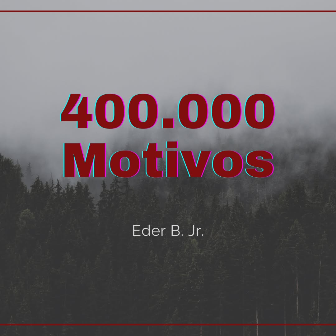 400.000 motivos

O que você prefere?

É sério, o que você prefere?
Já pensou se pudesse, 
Se você mesmo pudesse, 
Seu destino controlar?

Se você pudesse...

O tempo que passou, recuperar
Aquele que se foi, fazer voltar
Escolher amar e não matar
Escolher agir a não olhar

O que você prefere?

Ter muito dinheiro ou respirar
Salvar um irmão ou festejar
Ser um bom cristão e não rezar
Ou ser mais um pastor a condenar

Os motivos que não vão faltar
Quase meio milhão pra nos lembrar
Como a nossa escolha ia contar
Se assim pudesse desejar.

#poesias #400mil

Referências originais:
Facebook: https://www.facebook.com/photo.php?fbid=3887614031328411
Export: facebook-algumaspoesias-19_5_2026-8zX610Ht.zip
Data original: 2021-04-29 19:38:00