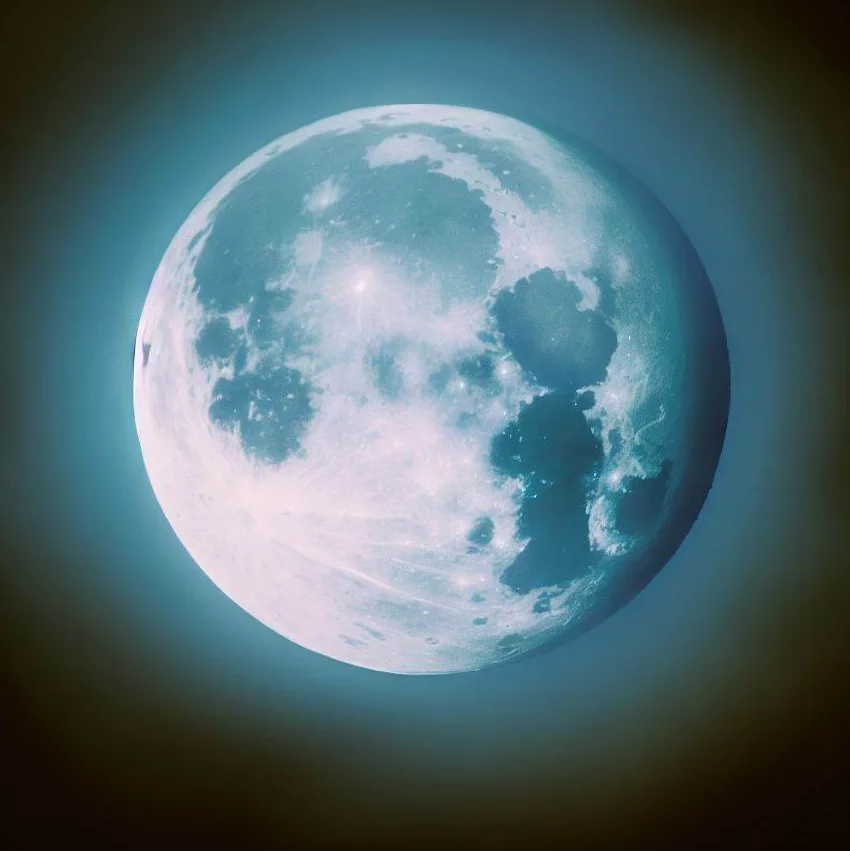 Lua Azul, título de mistério e ilusão,
No nome, uma cor, mas na real, não há razão.
Fenômeno raro, de dupla aparição,
Nem tudo é o que parece nessa conexão.

Oh, ironia! Em teu nome, uma encenação,
Azul que não é, apenas uma situação.
Como a expressão que traz desconfiança,
Nem tudo é o que parece nessa rara dança. 

Assim como as águas escondem segredos no fundo,
A lua azul, num véu de encanto, se faz um segundo.
Nas entrelinhas da noite, uma lição profunda,
Nem sempre o nome revela a verdade oriunda.

Lua Azul, nos ensina, num céu de emoções,
Que raro não é sempre o que escapa às visões.
Nem tudo é o que parece, nas nuances da existência,
Como a lua que, ao batizar-se, traz a real essência.

Referências originais:
Facebook: https://www.facebook.com/photo.php?fbid=712798737541289&set=pb.100064335086585.-2207520000&type=3
Instagram: https://www.instagram.com/p/Cwlop3qripr/
Data visível no Facebook: 30 de agosto de 2023