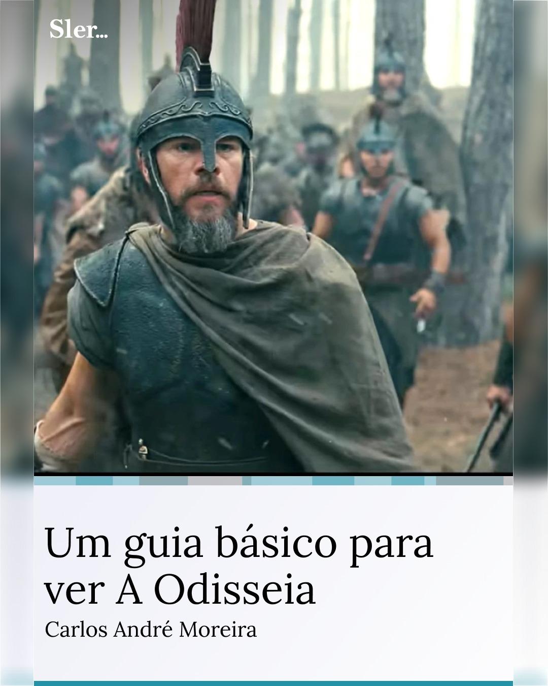 "Está aí a Odisseia de Nolan e agora nos sobra a alternativa de vê-la. (...) Então, se você está preparando o espírito para o filme, ofereço aqui um leve e breve guia da Odisseia para iniciantes"Meu texto da semana na SLER:https://sler.com.br/um-guia-basico-para-ver-a-odisseia/

Fonte: https://ursal.zone/@Kazandre/116937028892386000
#fediverse #livro #literatura