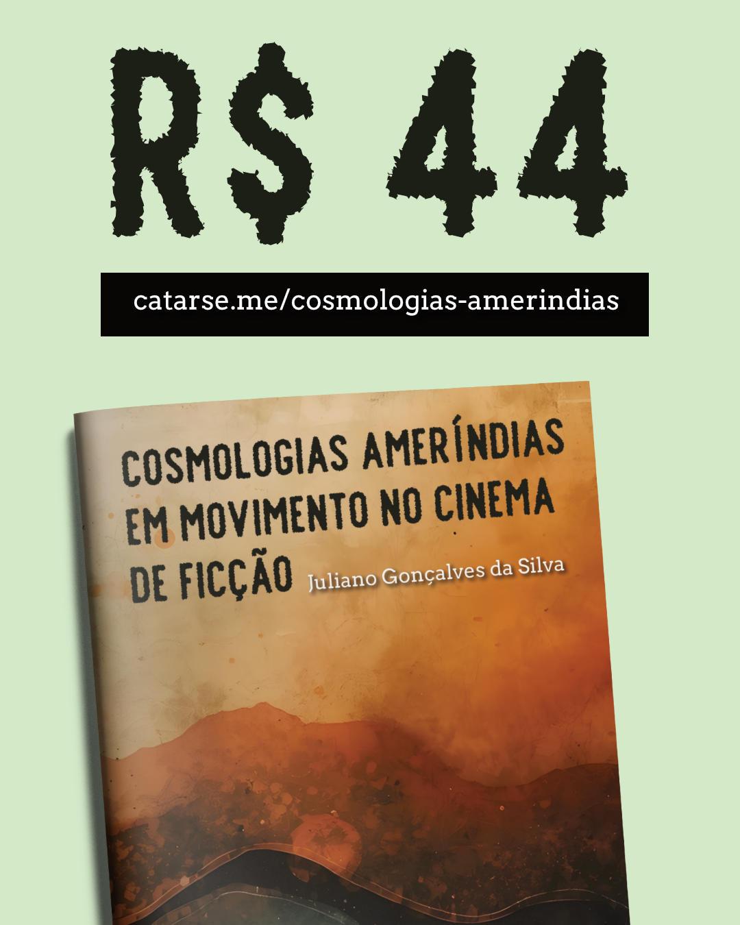 O livro Cosmologias ameríndias em movimento no cinema de ficção está disponível por R$ 44,00 no financiamento coletivo, com envio para todo o Brasil. Além disso, você pode escolher outras recompensas com livros do autor ou apoiar com mais unidades para presentear, dividir com amizades ou fortalecer a circulação do livro. Conheça todas as opções e apoie a campanha em:https://catarse.me/cosmologias-amerindias

Fonte: https://mastodon.social/@monstro/116318499482287350
#fediverse #livro #literatura