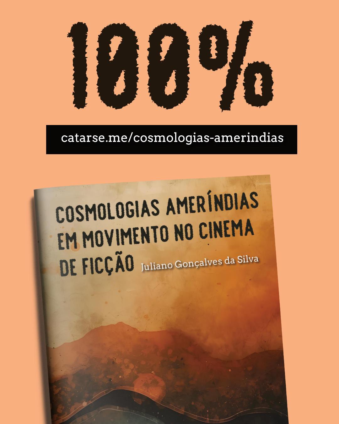 Meta atingida!Graças ao apoio coletivo, o livro Cosmologias ameríndias em movimento no cinema de ficção vai acontecer. Valeu a todas as pessoas que fizeram parte desse caminho. A campanha segue aberta para fortalecer ainda mais o projeto.Apoie:https://catarse.me/cosmologias-amerindias

Fonte: https://mastodon.social/@monstro/116476687867467365
#fediverse #livro #literatura